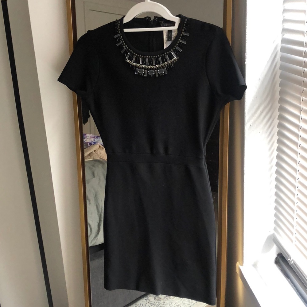 BCBG tight black dress